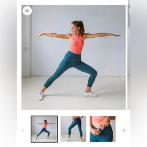 Senita Athletics Liz 7/8 Capris Pacific Large